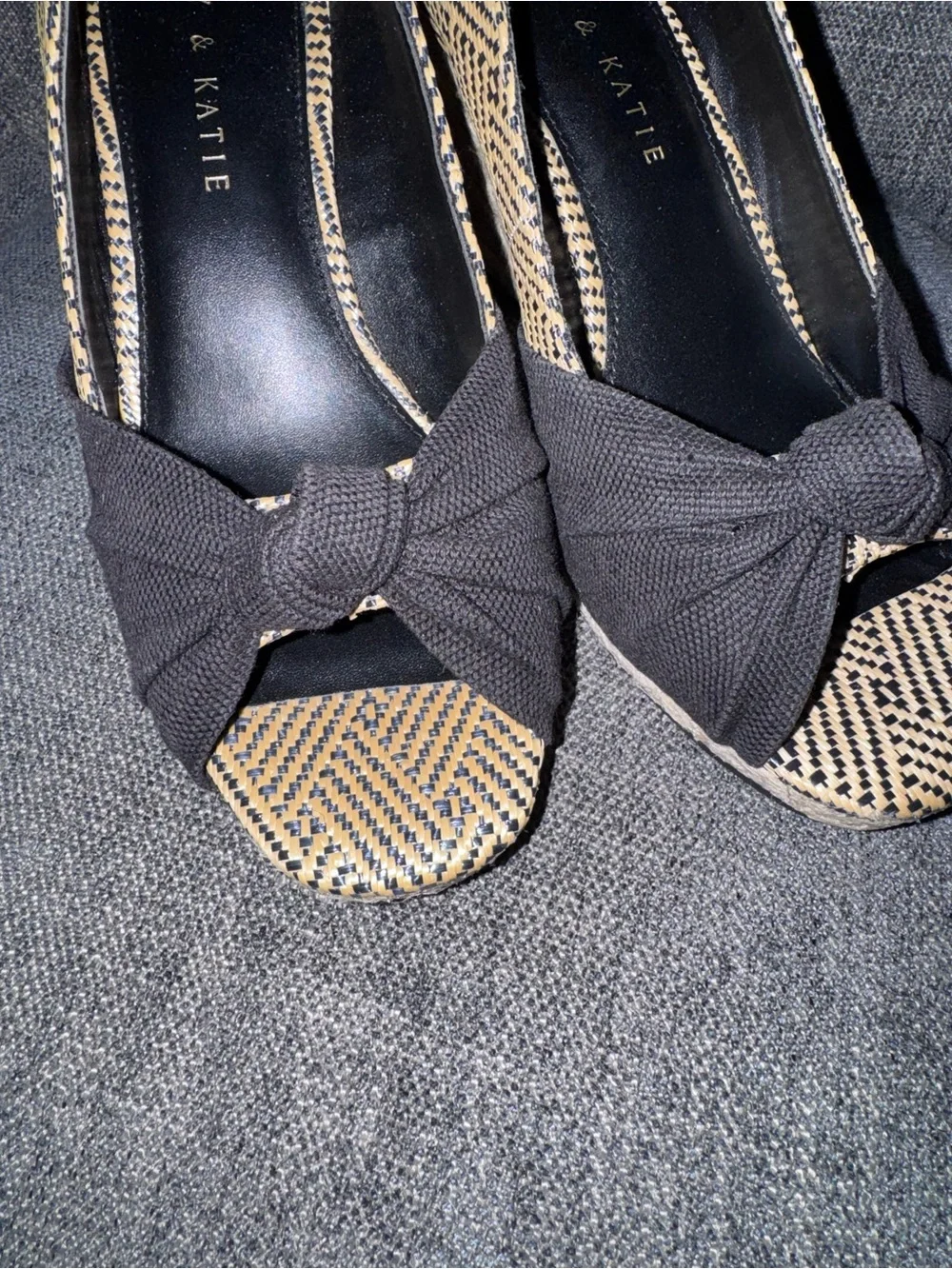 Kelly & Katie Peep Toe Wedge Sandals